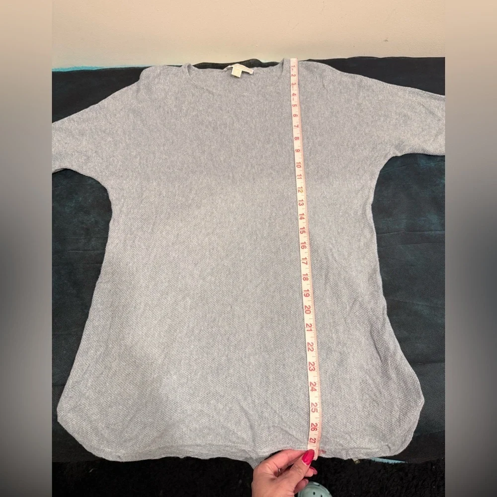 🔥Michael Kors Long Sleeve Gray Women's Top Size S EUC🔥